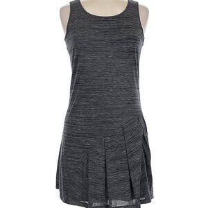 Kensie Dress Grey  Charcoal Sleeveless  Pleated Active Tennis Sz M Perfect